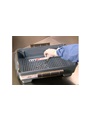 Passing VERIFY SixCess Indicator 270°F / 132°C 4 minute indicator strip (PCC006) used in an immediate use sterilization.