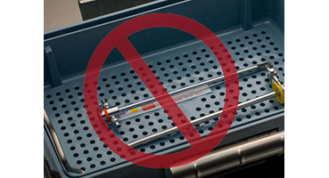 Improper placement of the VERIFY SixCess Indicator