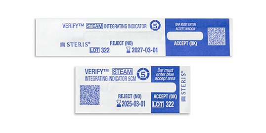 STERIS Type 5 integrating indicators.