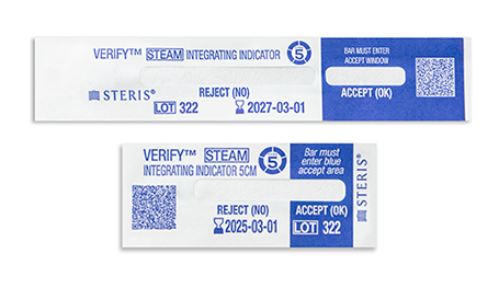 STERIS Type 5 integrating indicators.