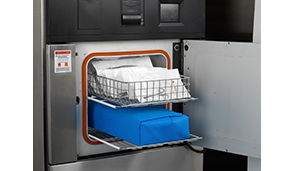 Pouchcare Sterilization Basket and Dividers minimize the space needed to sterilize pouches