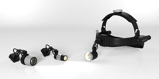 LED surgical headlights