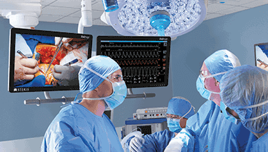 Vividimage D Surgical Display is a 27" High Definition color surgical display
