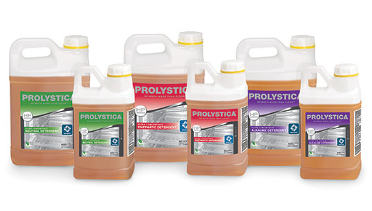 Prolystica Ultra Concentrate HP enzymatic detergent family of products