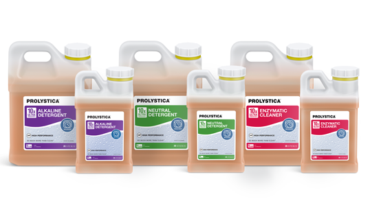 Prolystica Ultra Concentrate HP enzymatic detergent family of products