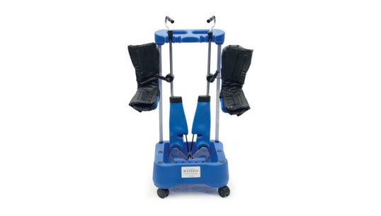 Power-lift Stirrup Storage Cart