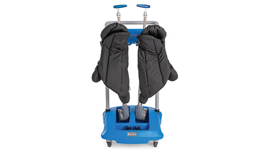 STERIS PowerLift Stirrup Smart Cart 