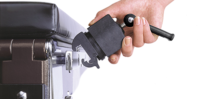 Clip-on Socket with hand stage 1