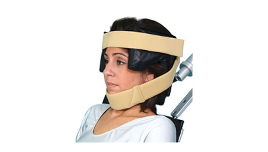 Disposable Head and Chin Restraint Straps for Shoulder Chair