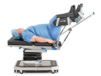 Lithotomy Position with Bariatric Stirrups