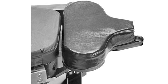 Carbon Fiber Sacral Rest Options