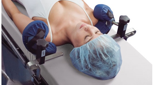 Shoulder Supports with Patient
