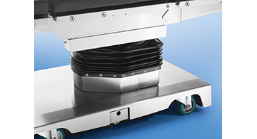 Exceptionally low table height for MIS, robotic and bariatric procedures