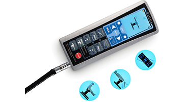 Illuminated LCD window communicates instantaneous positioning data