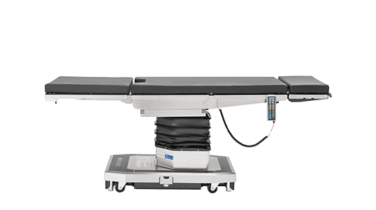The 5095 Table offers low height to achieve proper patient positioning for bariatric surgery