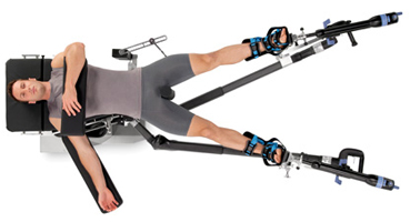 Benefit from clear C-arm positioning access