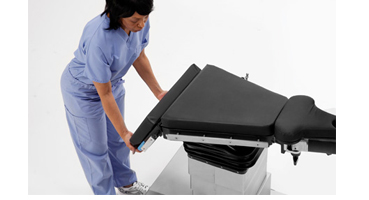 Orthopedic Surgical Table Articulating headrest