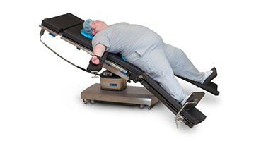 example of steris 4085 general surgical table's generous weight