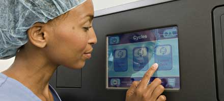 V-PRO Max Sterilization System Large Display Screen