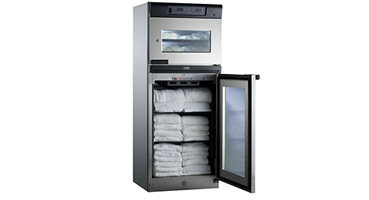 Dual Glass Open Warming Cabinet