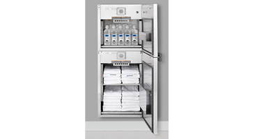 Pass-Thru Warming Cabinet Open