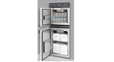 Pass-Thru Warming Cabinet Open