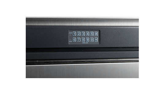 Control Panel on warming cabinet