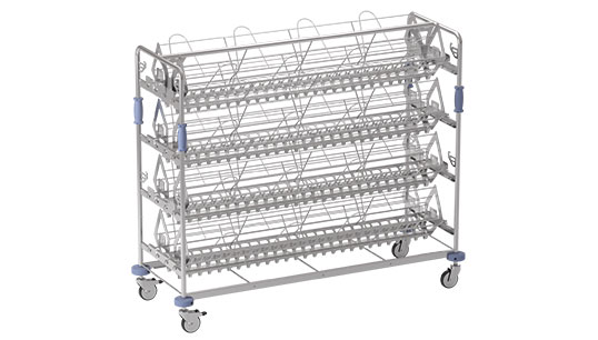 Utensil Cart for Washer Rack