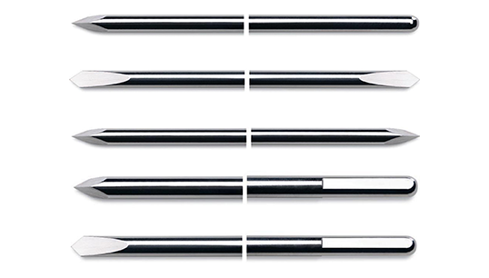 Different-sized Steinmann Pins.