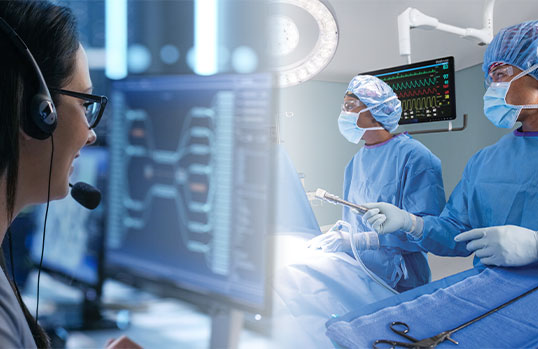 Remote support for STERIS OR integration systems