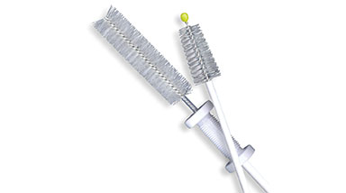 Double Header Combination Cleaning Brush Endoscopy