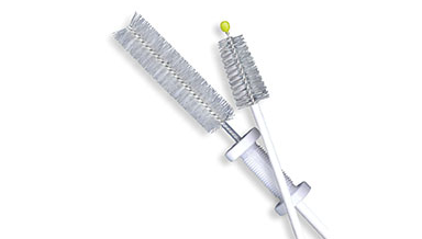 Double Header Combination Cleaning Brush Endoscopy